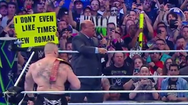WWE WrestleMania 34 Brock Times New Roman