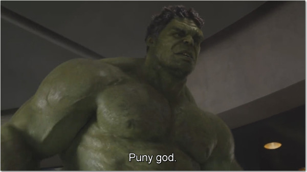 Hulk Puny God