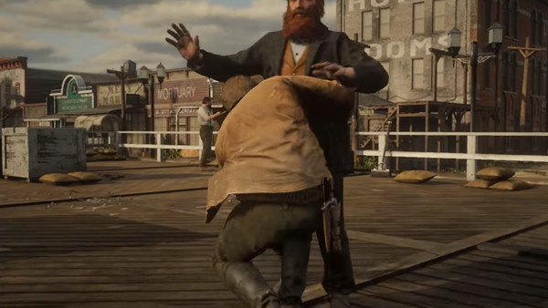 Red Dead Redemption 2 Tackle