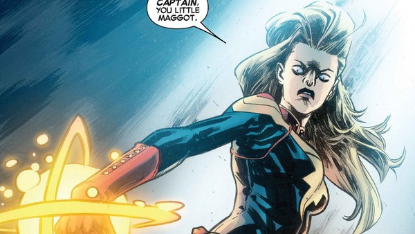 Carol Danvers Captain Marvel Maggot