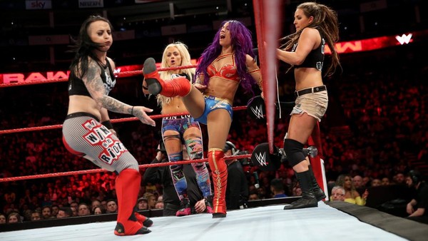 sasha banks three way