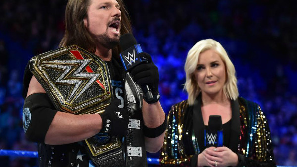 AJ Styles Renee Young