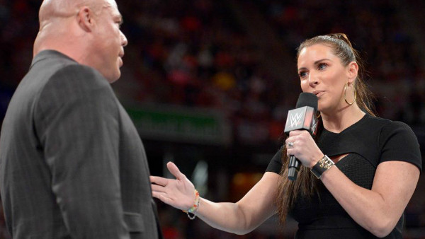 Kurt Angle Stephanie McMahon