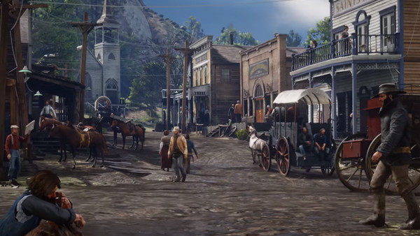 Red Dead Redemption 2 Town