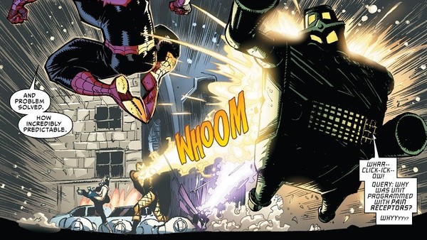 Spider Man Living Brain