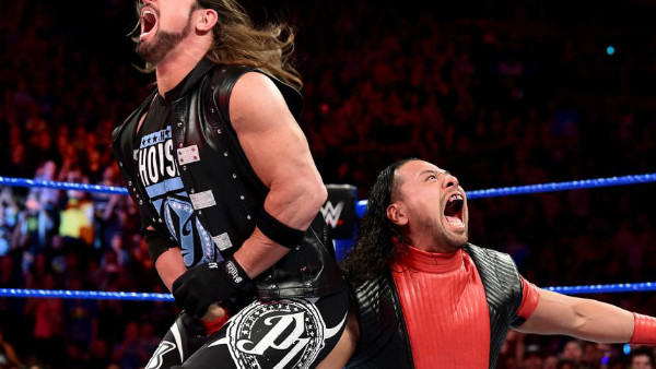 AJ Styles Shinsuke Nakamura