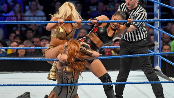 Becky Lynch Mandy Rose Sonya Deville