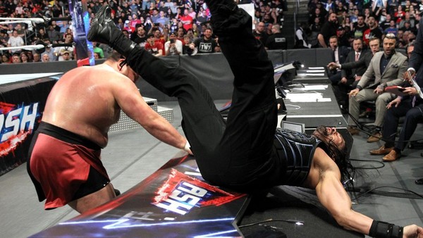 Samoa Joe Roman Reigns