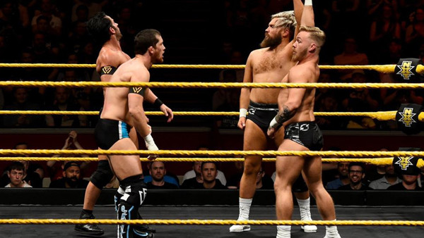 WWE UK Championship 2018 Mustache Mountain Undisputed Era