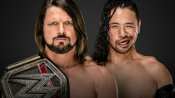 AJ Styles Shinsuke Nakamura