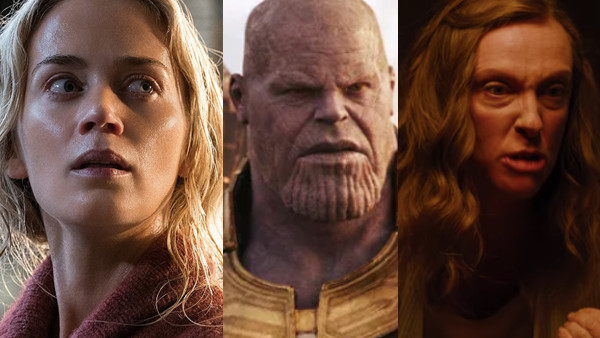 Avengers Infinity War A Quiet Place Hereditary