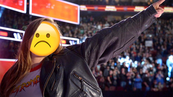 Unhappy Ronda Rousey