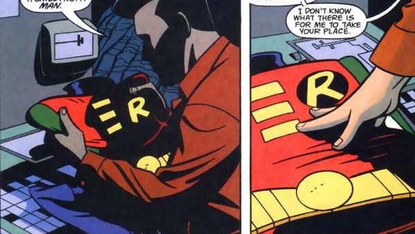 Dick Grayson Quits Robin