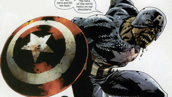 Captain America Marvel Zombies