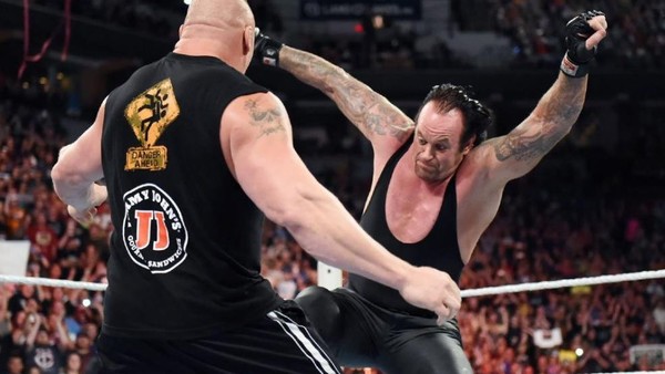 Undertaker Diving Clotheseline