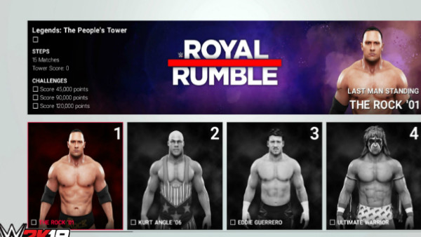 WWE 2K19 Towers Mode