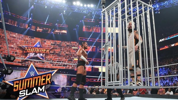 SummerSlam 2017 shark cage