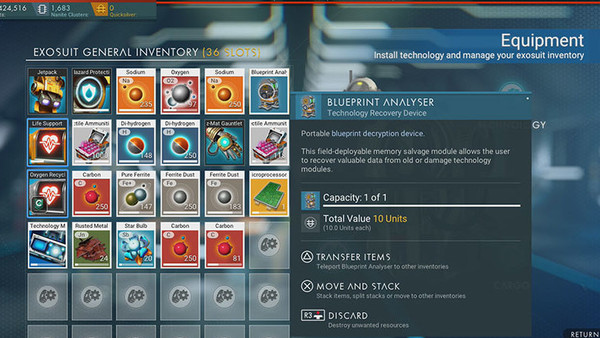 no mans sky exosuit