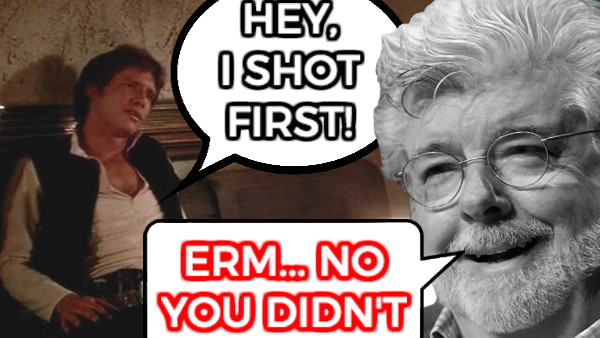Star Wars Han Shot First