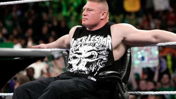 Brock Lesnar Relaxing