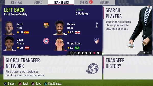 Fifa 18 Career Mode Tiles