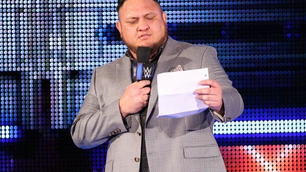 Samoa Joe Letter