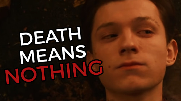 Avengers Infinity War Spider Man Dead