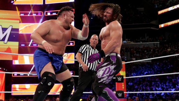 Samoa Joe AJ Styles