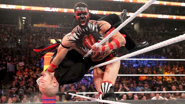 Finn Balor Baron Corbin