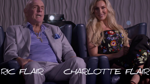 WWE Photo Shoot Ric Charlotte Flair