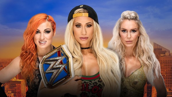 Becky Lynch Carmella Charlotte Flair