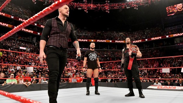 baron corbin finn balor roman reigns