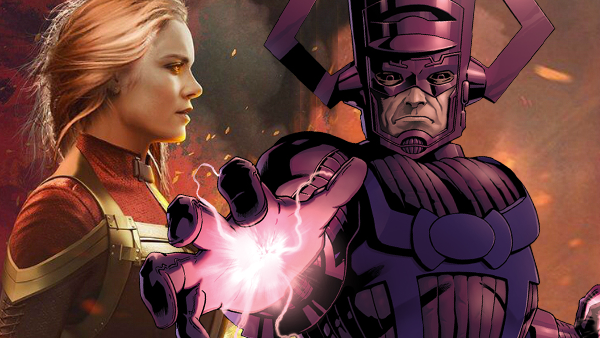 Captain Marvel Vs Galactus