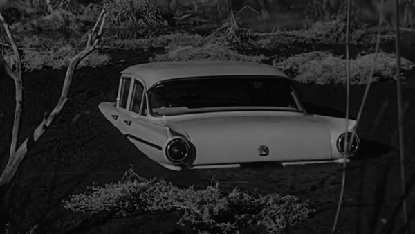 Psycho Car Swamp Scene