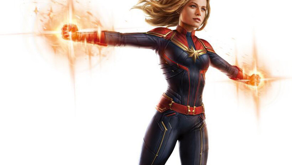 Captain Marvel Avengers 4 Art