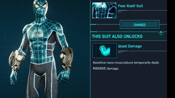 Spider-Man FEAR ITSELF SUIT