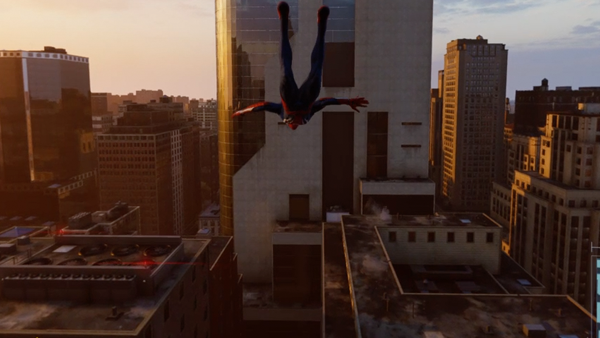 Spider Man Ps4 Swan Dive