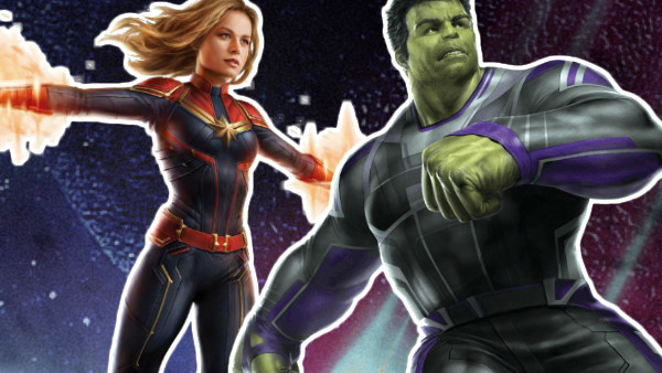 Avengers 4 Captain Marvel Hulk