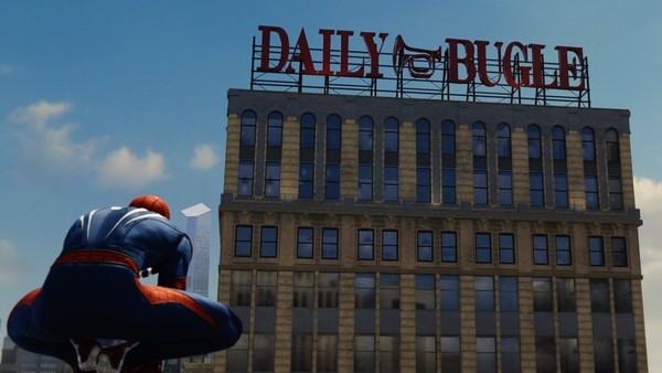 Spider-Man PS4 Daily Bugle