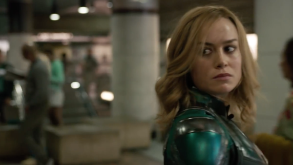 Captain Marvel LA Subway