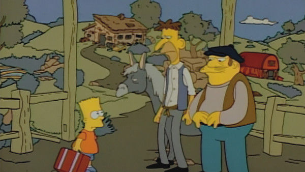 The Simpsons Bart Barney