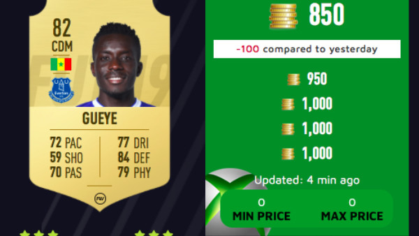 FIFA 19 Idrissa Gueye
