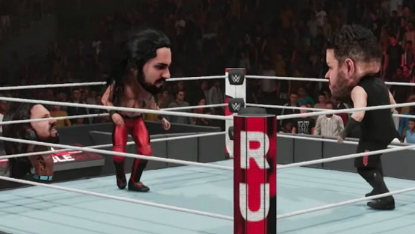 WWE 2K19 Big Head Mode
