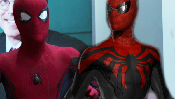 Spider Man Red And Black Costume
