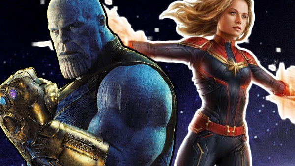 Captain Marvel Thanos Avengers 4