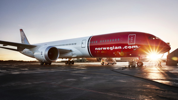 Norwegian plane