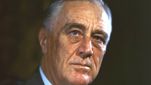 FDR 1944 Color Portrait