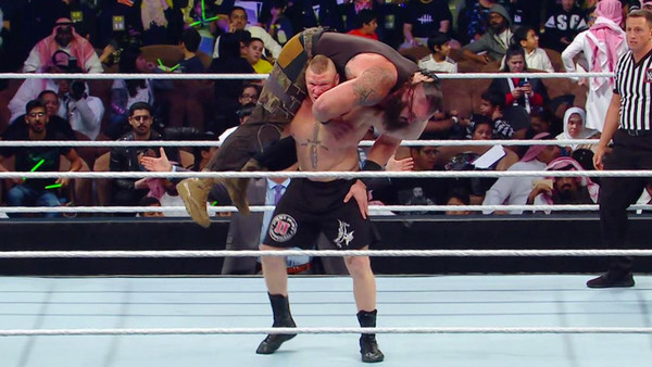 WWE Crown Jewel Brock Lesnar Braun Strowman