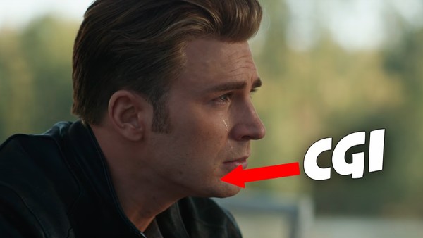 avengers endgame trailer captain america steve rogers cgi beard