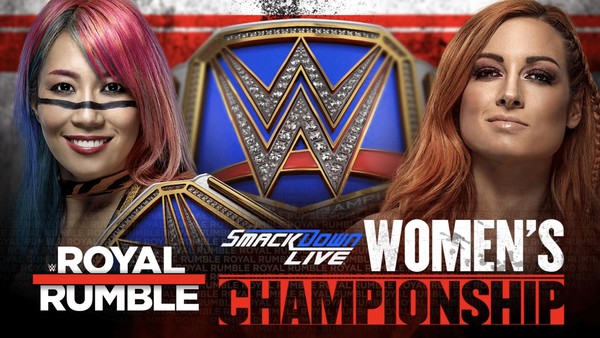 Asuka Becky Lynch Royal Rumble 2019